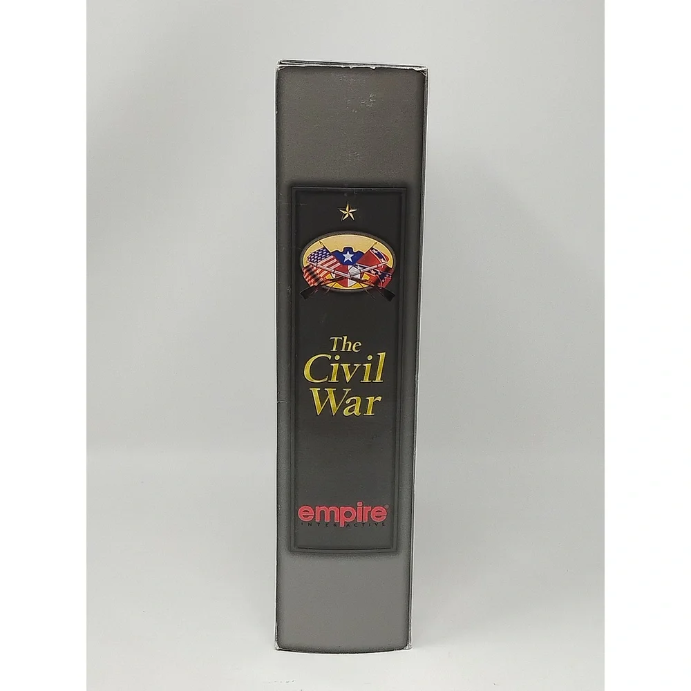 Empire Interactive The Civil War 1995 PC CD-ROM Big Box War Strategy Simulation